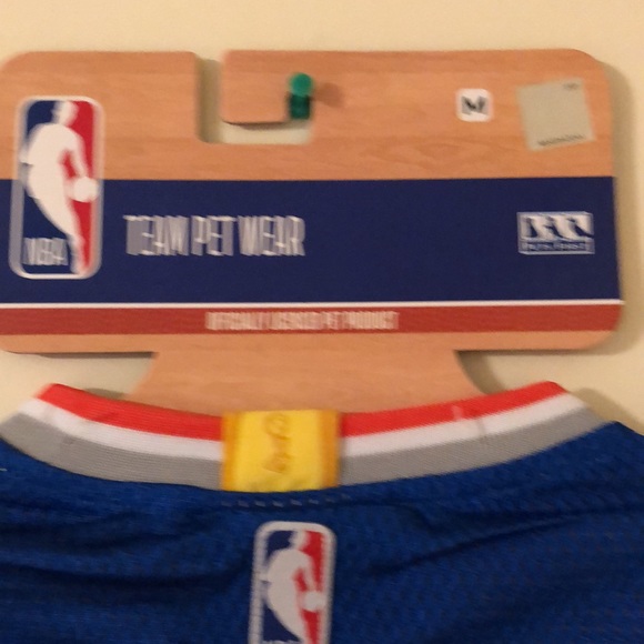 New York Knicks NBA #00 Dog Mesh Blue Jersey - Picture 4 of 7